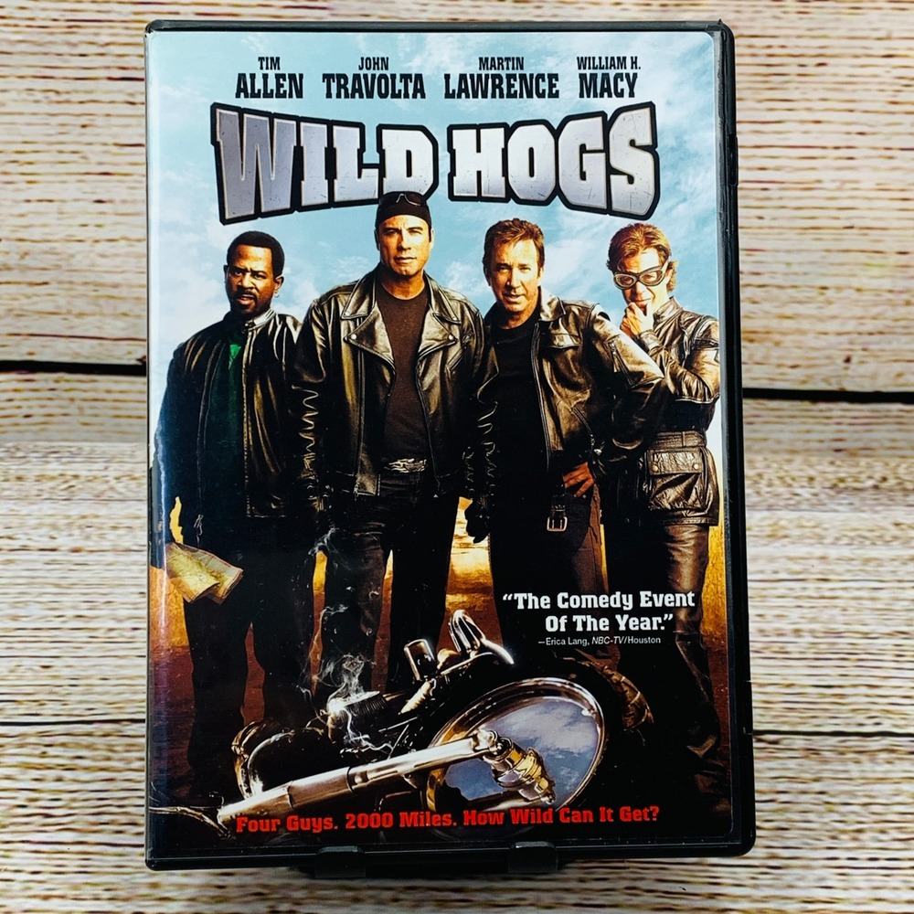 Wild Hogs [2007‎ DVD] Comedy Adventure Tim Allen John Travolta Martin Lawrence